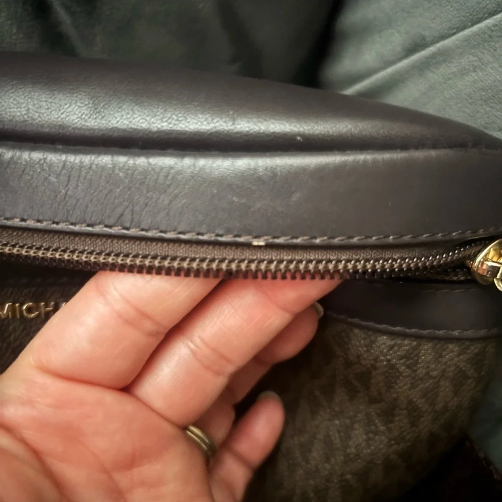 Michael Kors Dark Brown Belt Bag - Picture 5 of 6